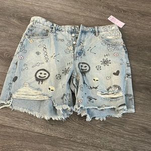 Wild Fable High Rise Bermuda Shorts